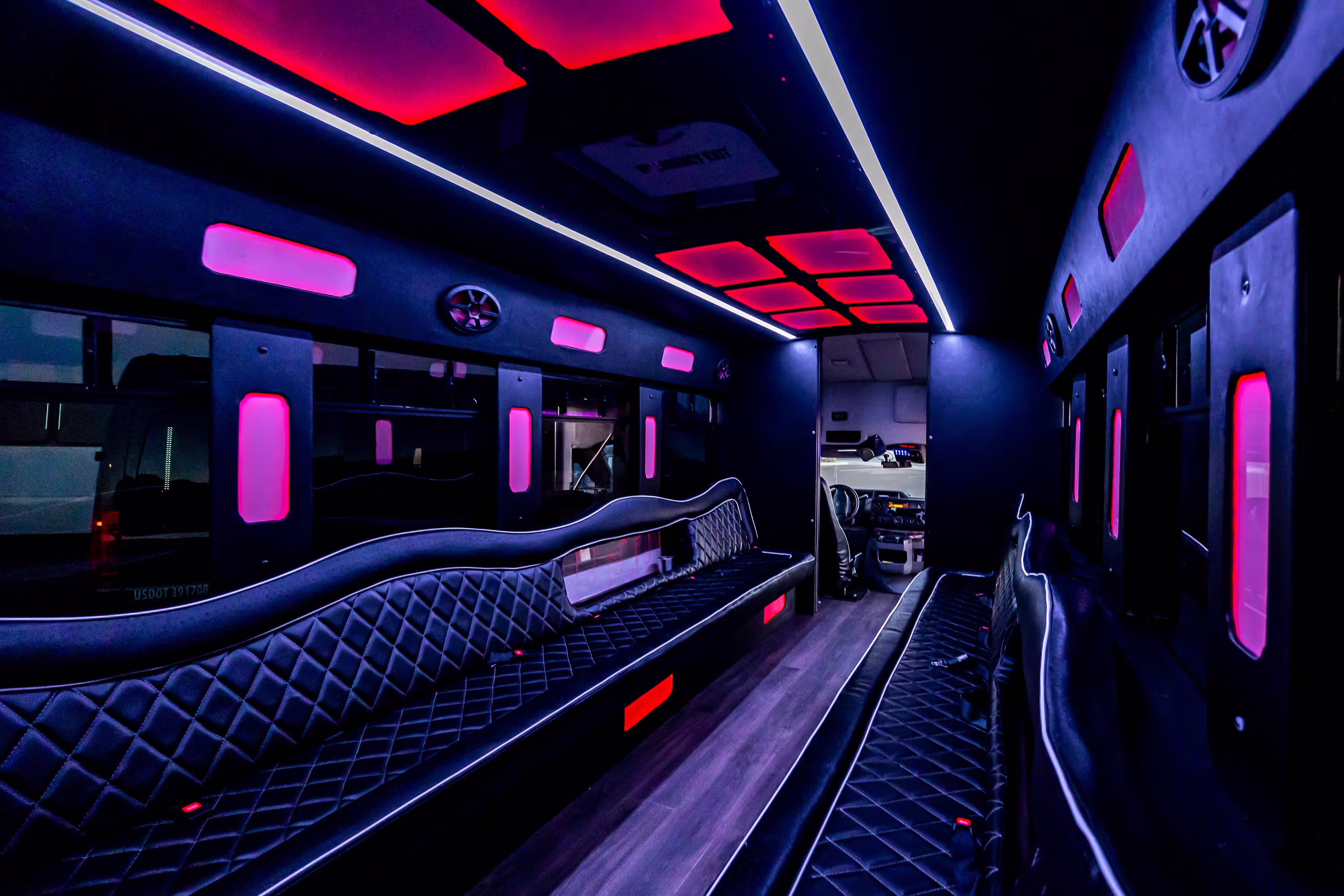22-Passenger Party Bus exterior