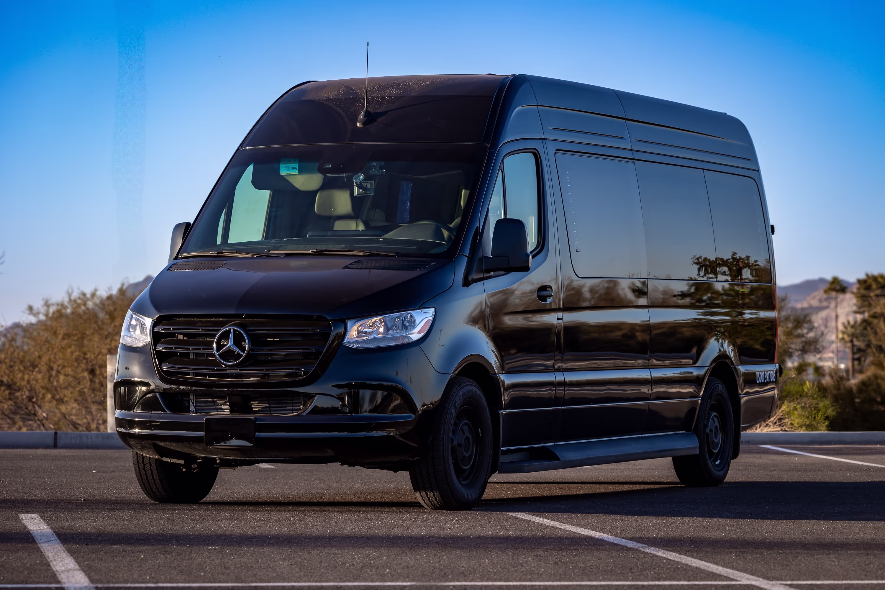 Mercedes Sprinter interior